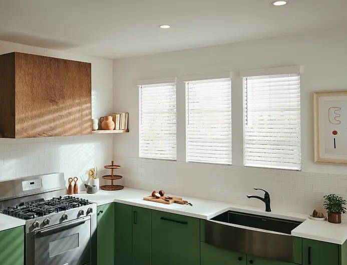 luxury faux wood window treatments